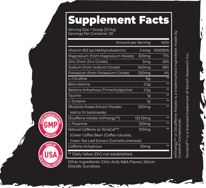 Bone Labs Fight Fuel - Energy, hydration and endurance Pre-Workout for Combat - Fruit Punch, 30 servings